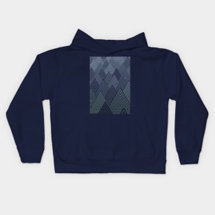 Indigo Mountains Kids Hoodie